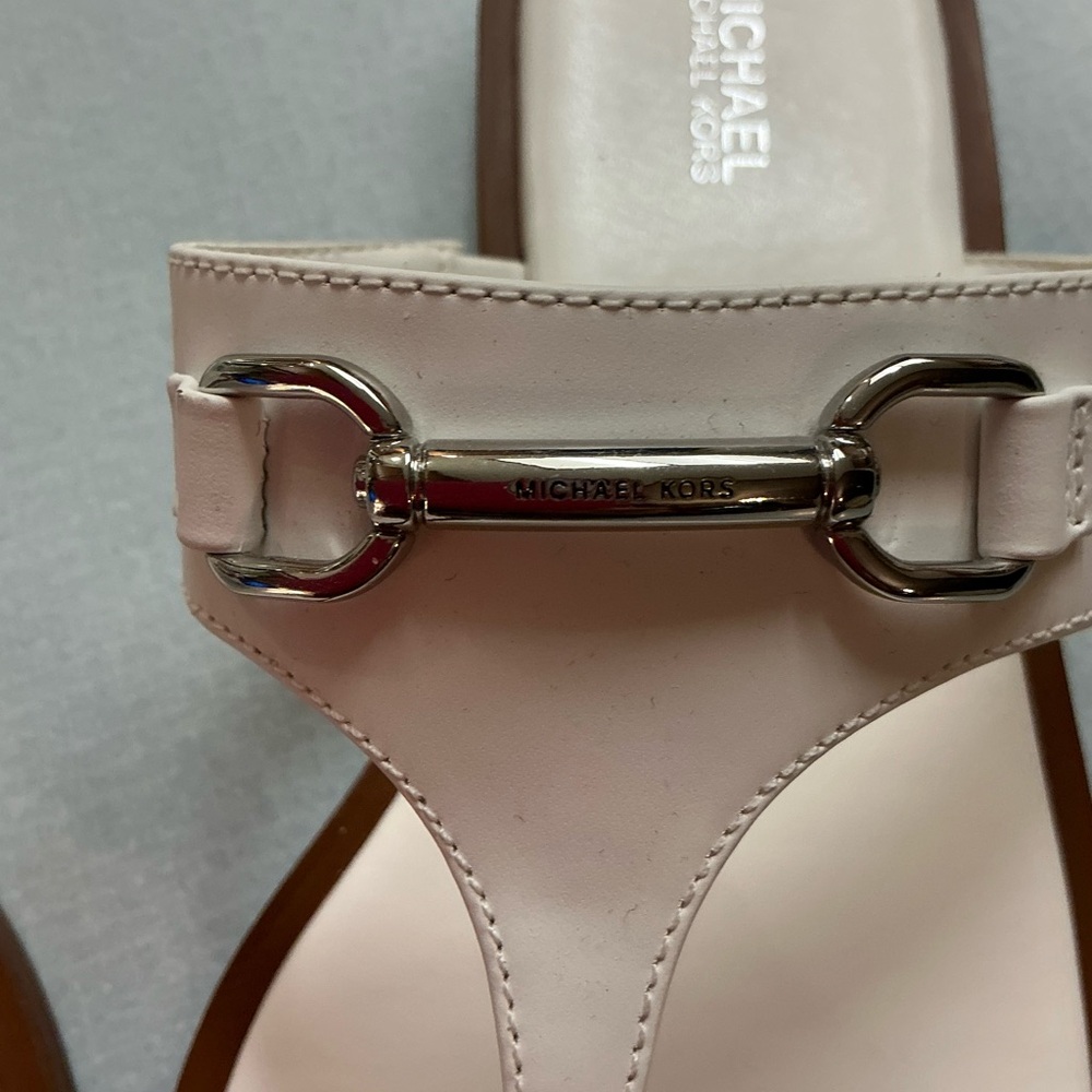 Michael Kors White Sandals - Picture 3 of 4